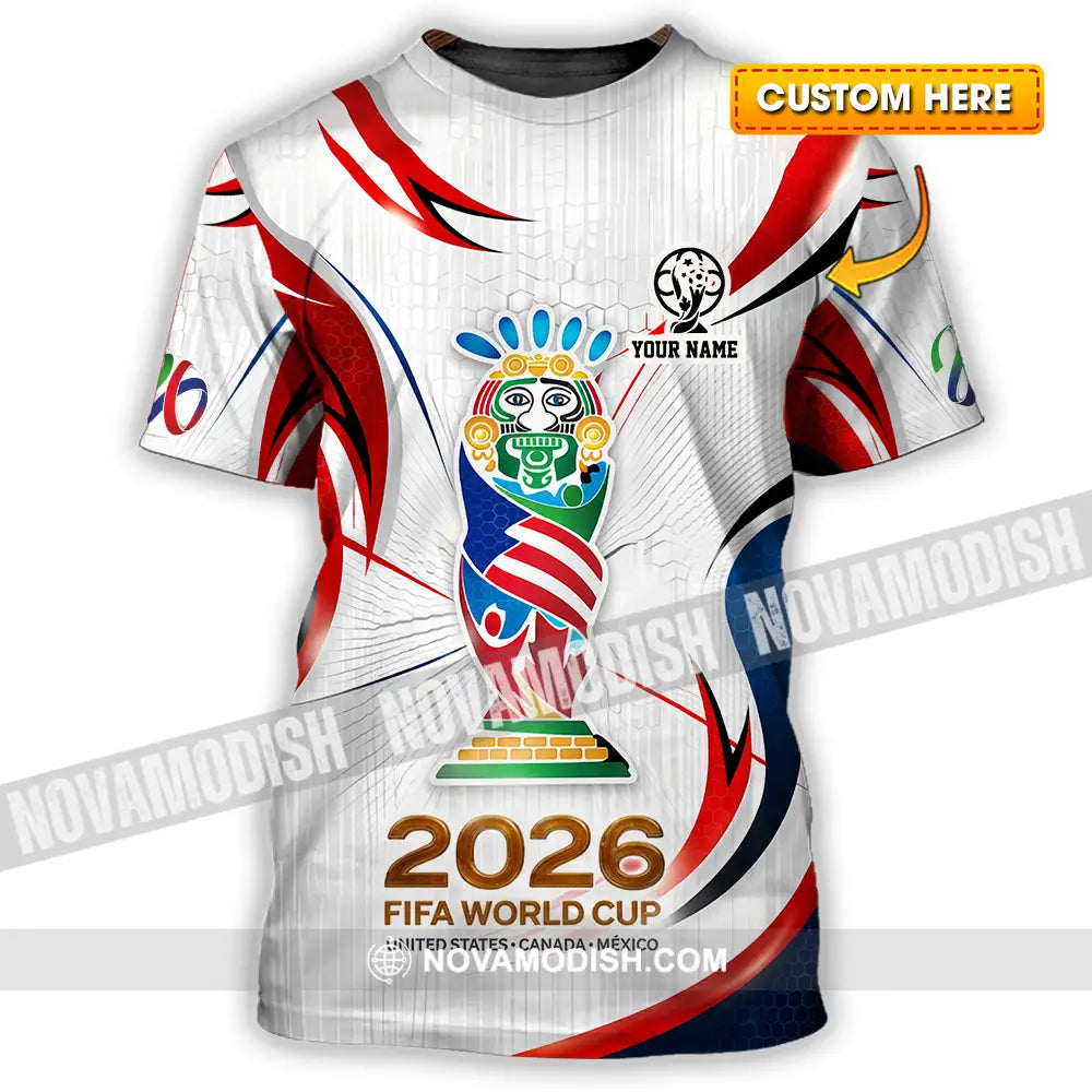 Unisex Shirt - Custom World Cup 2026 3D Shirt T-shirt