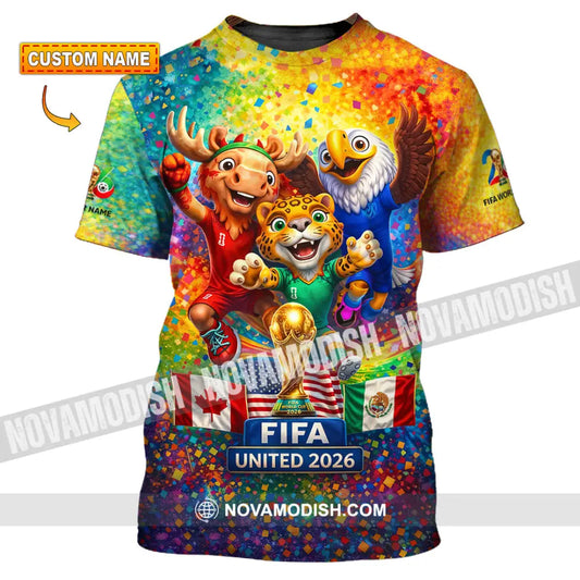 Unisex Shirt - Custom World Cup 2026 3D Shirt - T-shirt