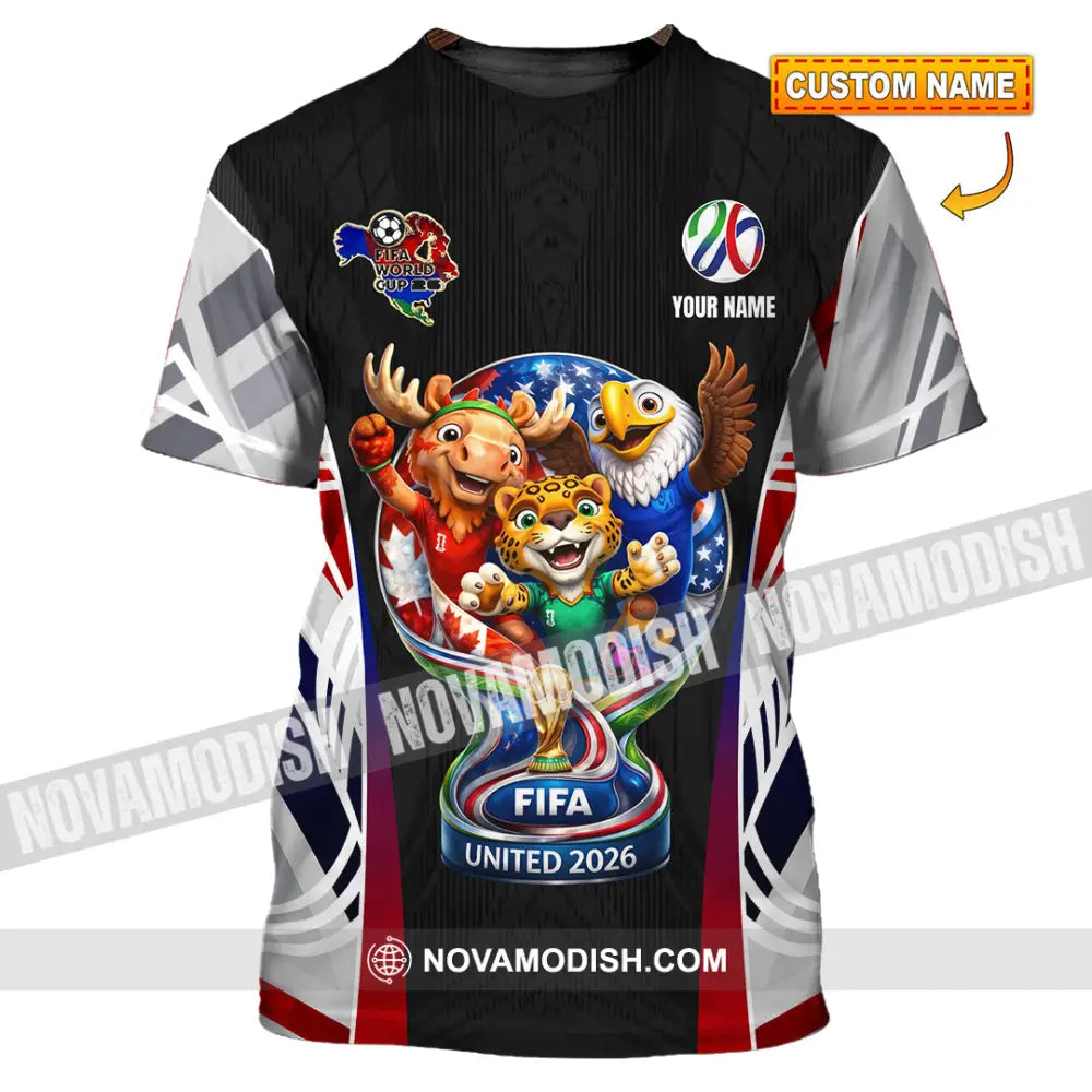 Unisex Shirt - Custom World Cup 2026 3D Shirt T-shirt