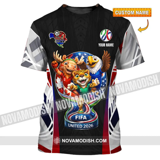 Unisex Shirt - Custom World Cup 2026 3D Shirt T-shirt