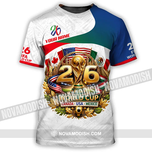 Unisex Shirt - Custom World Cup 2026 3D Shirt - T-shirt