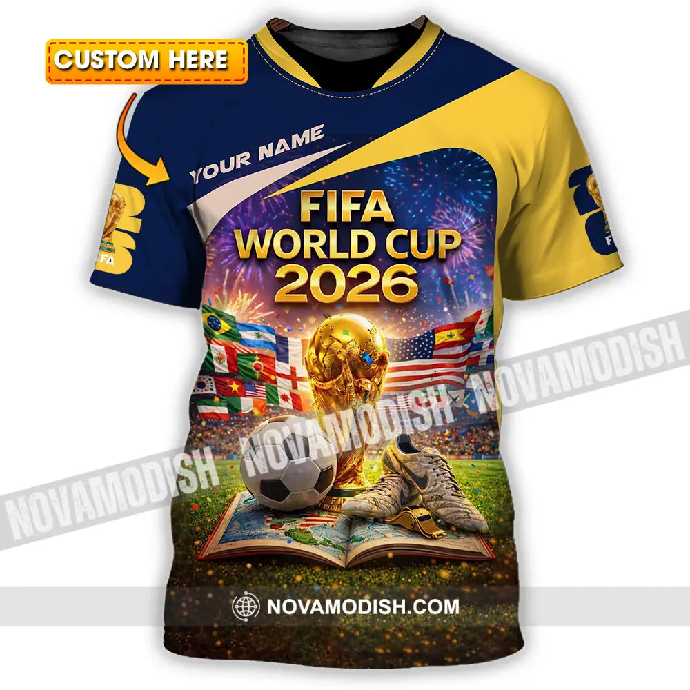 Unisex Shirt - Custom World Cup 2026 3D Shirt T-shirt