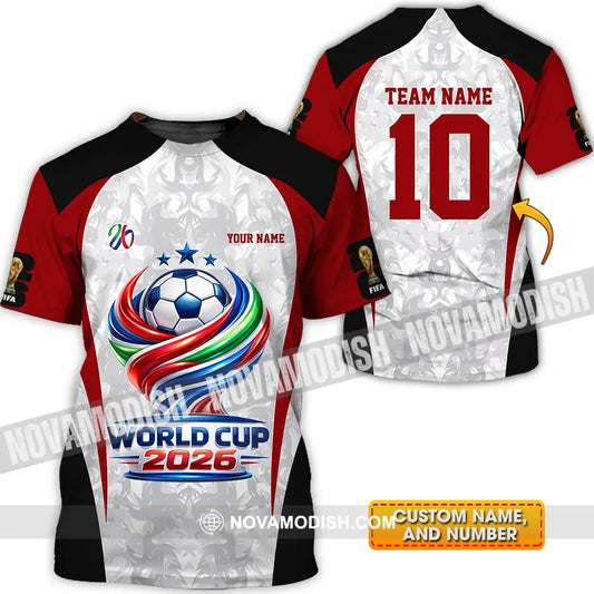 Unisex Shirt - Custom World Cup 2026 3D Shirt T-shirt