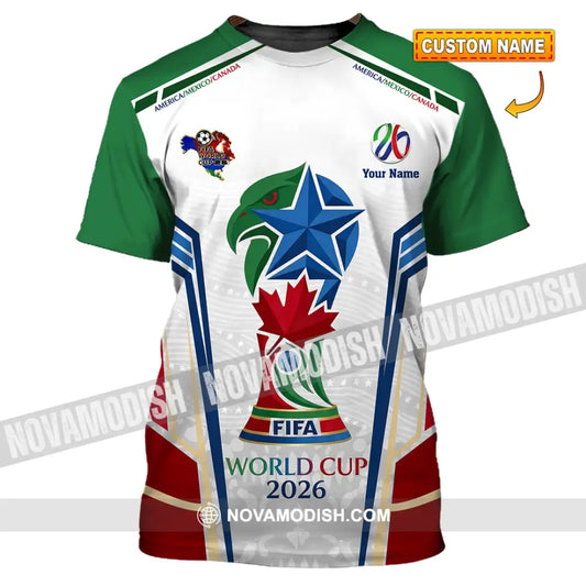 Unisex Shirt - Custom World Cup 2026 3D Shirt - T-shirt