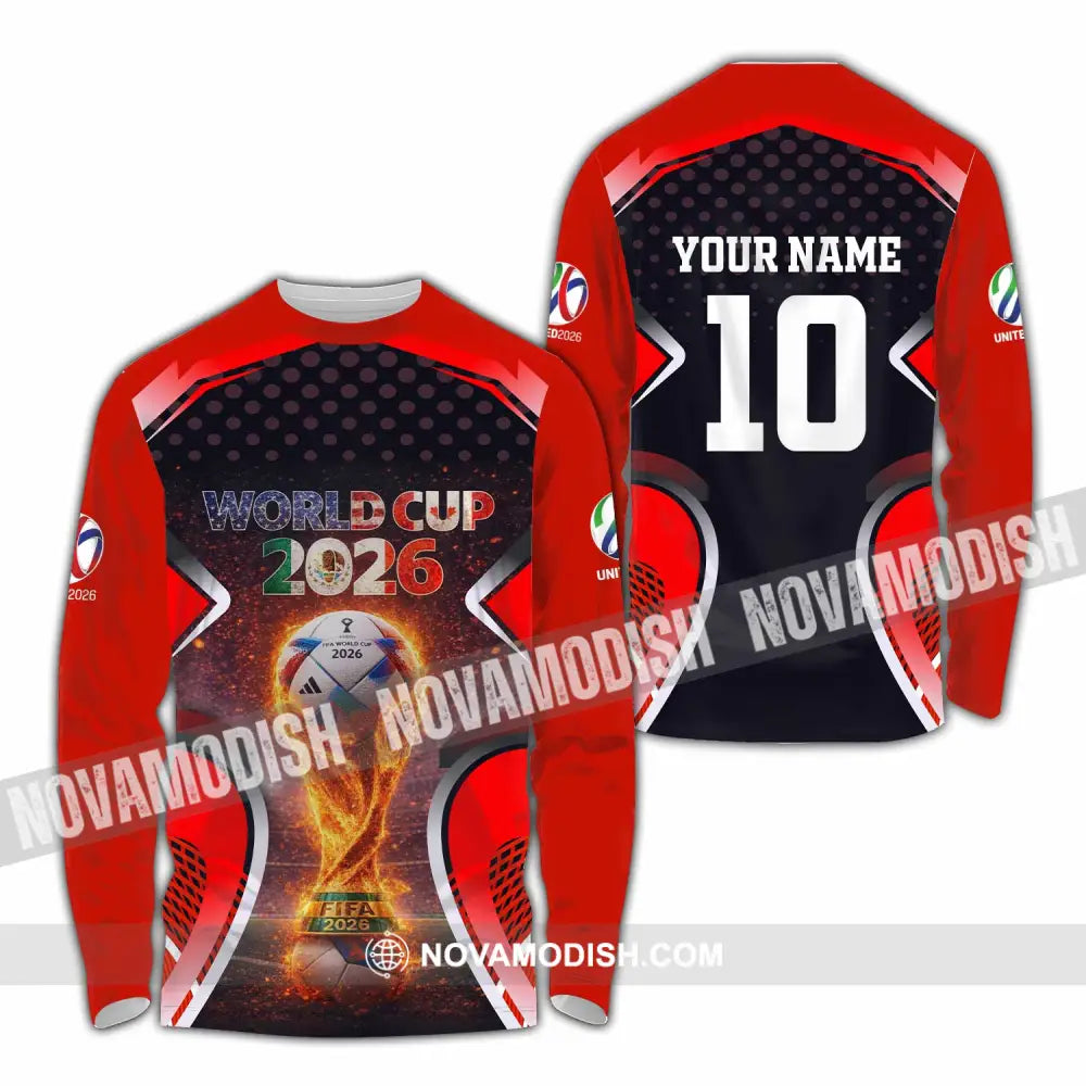 Unisex Shirt - Custom World Cup 2026 3D Shirt - T-shirt