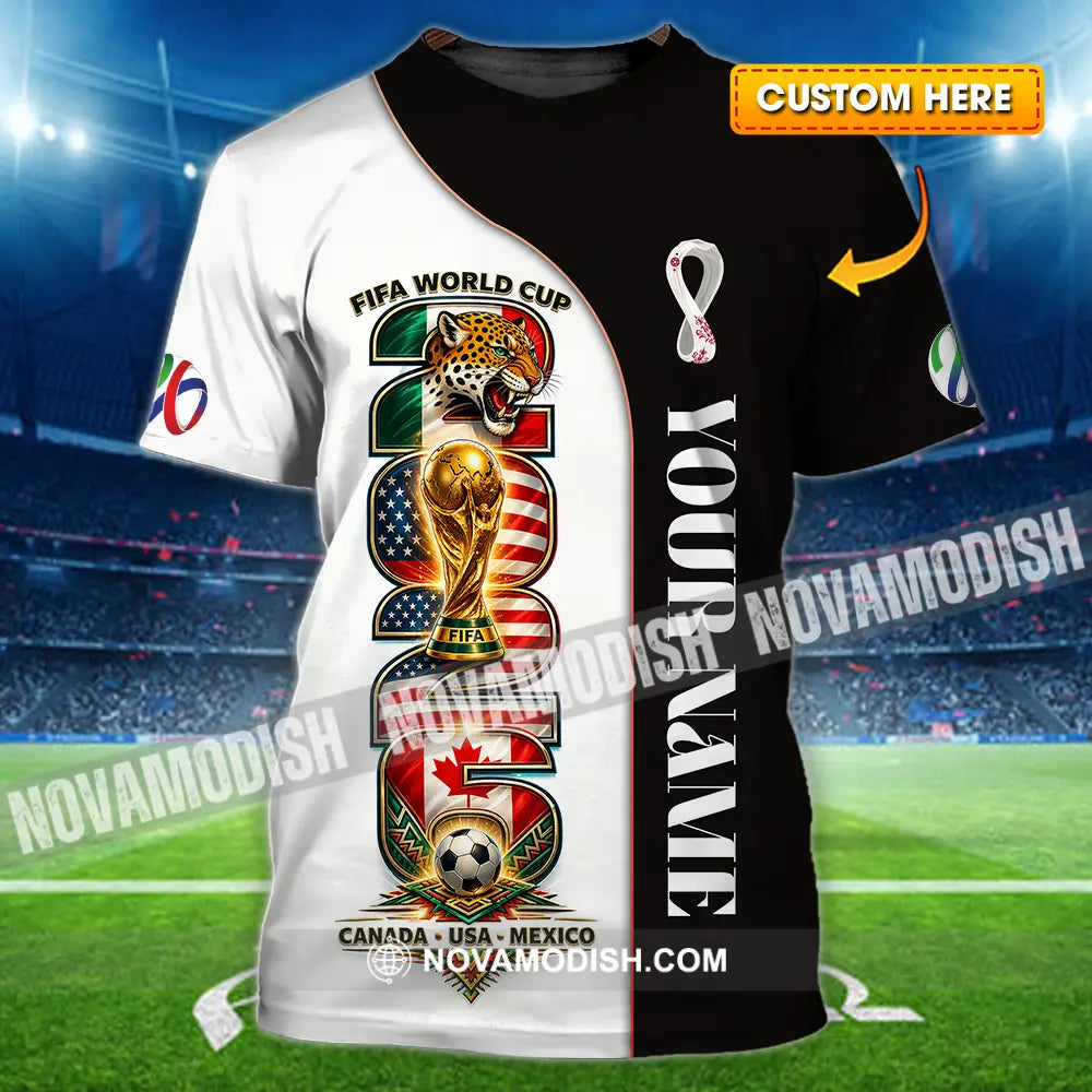 Unisex Shirt - Custom World Cup 2026 3D Shirt T-shirt