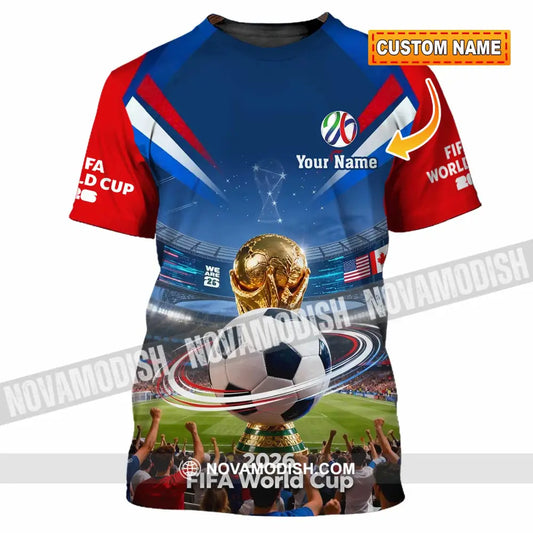 Unisex Shirt - Custom World Cup 2026 3D Shirt T-shirt