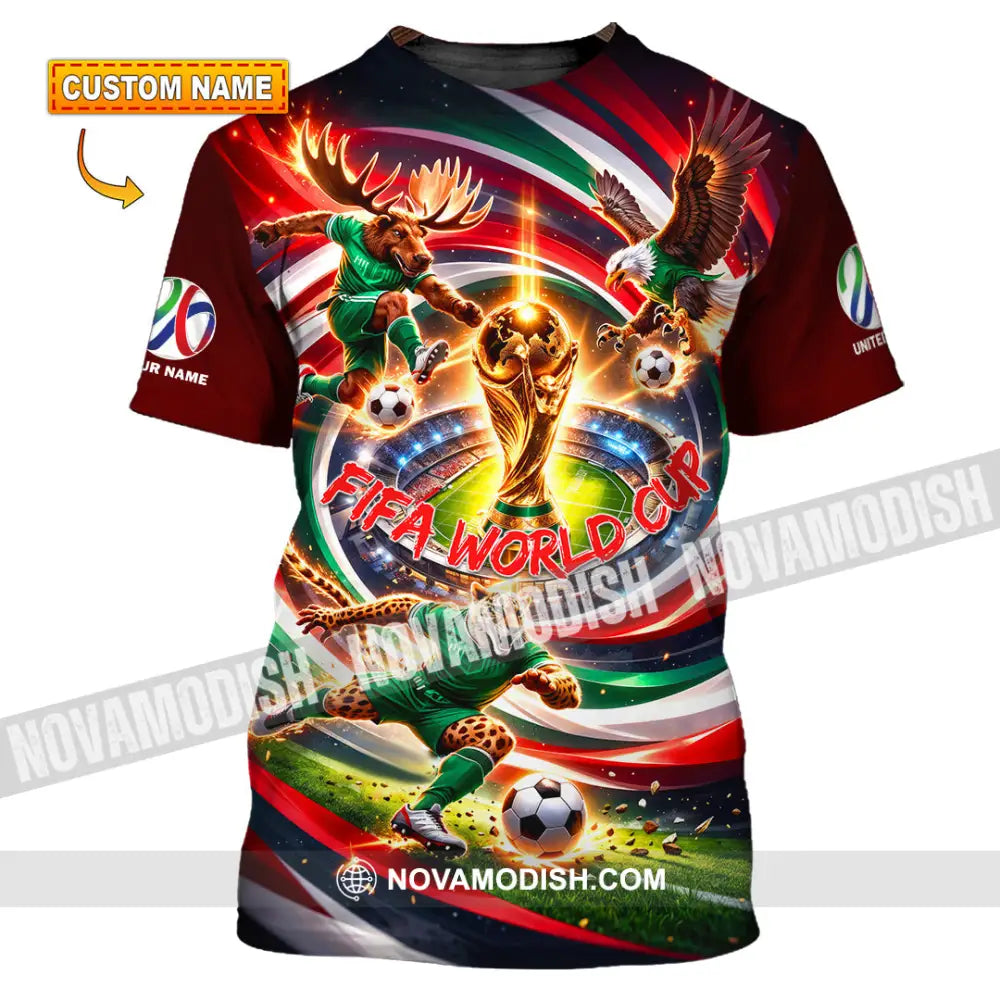 Unisex Shirt - Custom World Cup 2026 3D Shirt T-shirt