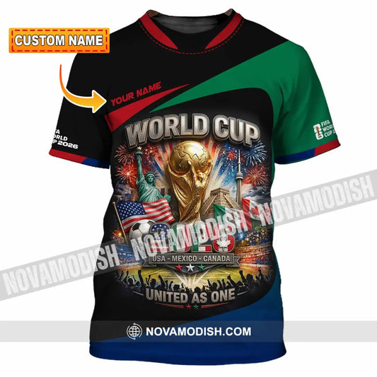 Unisex Shirt - Custom World Cup 2026 3D Shirt T-shirt