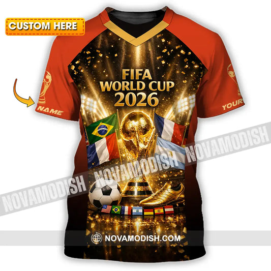 Unisex Shirt - Custom World Cup 2026 3D Shirt T-shirt