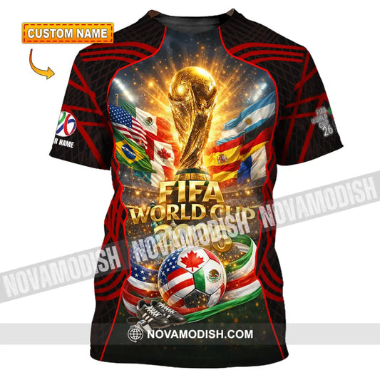 Unisex Shirt - Custom World Cup 2026 3D Shirt T-shirt