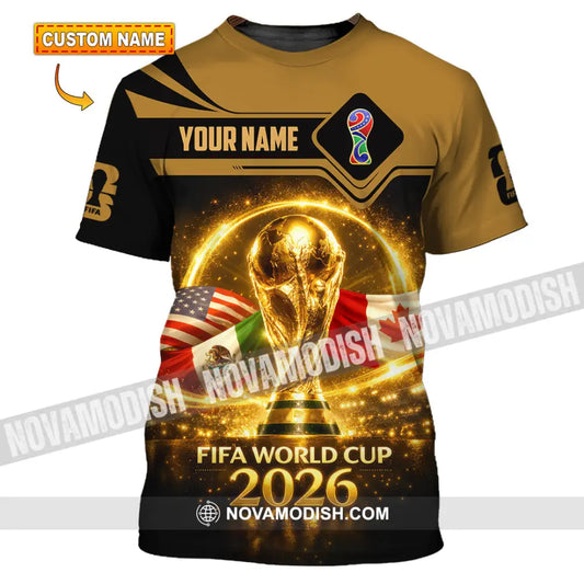 Unisex Shirt - Custom World Cup 2026 3D Shirt - T-shirt