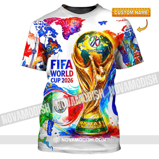 Unisex Shirt - Custom World Cup 2026 3D Shirt - T-shirt