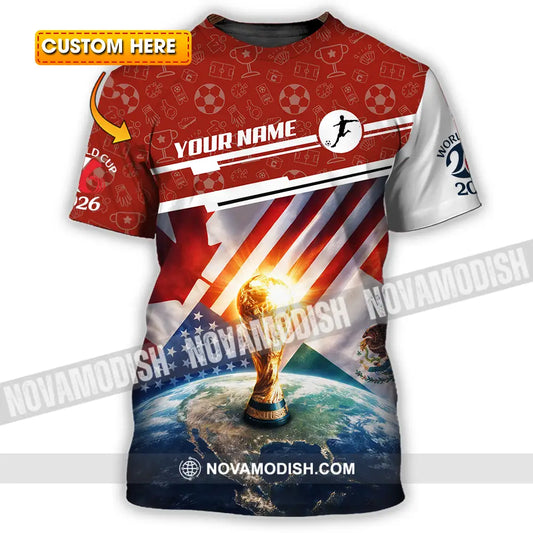 Unisex Shirt - Custom World Cup 2026 3D Shirt T-shirt