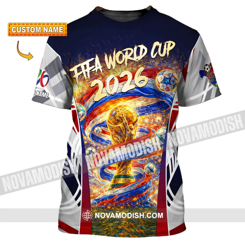 Unisex Shirt - Custom World Cup 2026 3D Shirt T-shirt