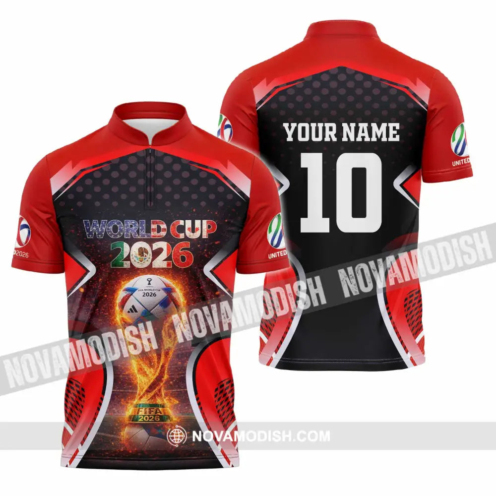 Unisex Shirt - Custom World Cup 2026 3D Shirt - T-shirt