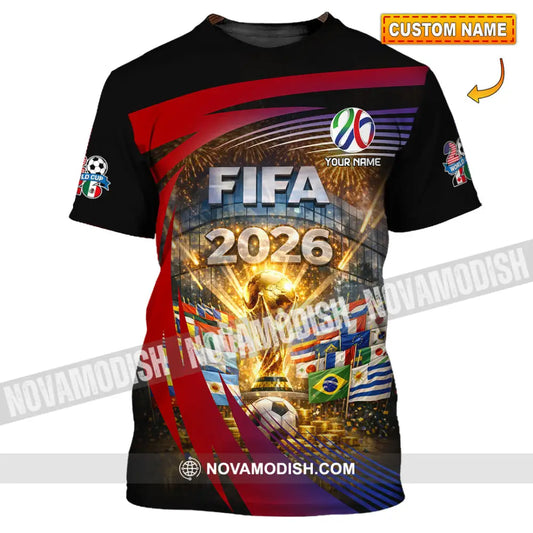 Unisex Shirt - Custom World Cup 2026 3D Shirt T-shirt