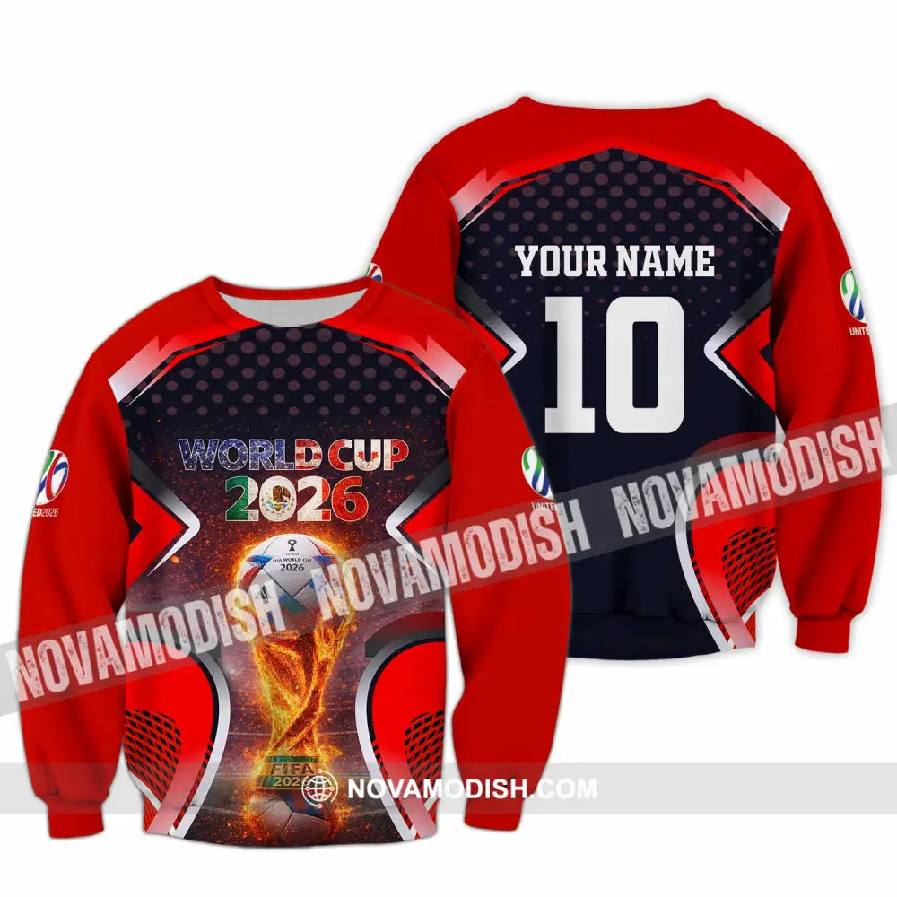 Unisex Shirt - Custom World Cup 2026 3D Shirt - T-shirt