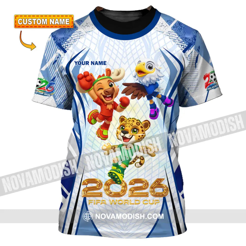 Unisex Shirt - Custom World Cup 2026 3D Shirt T-shirt