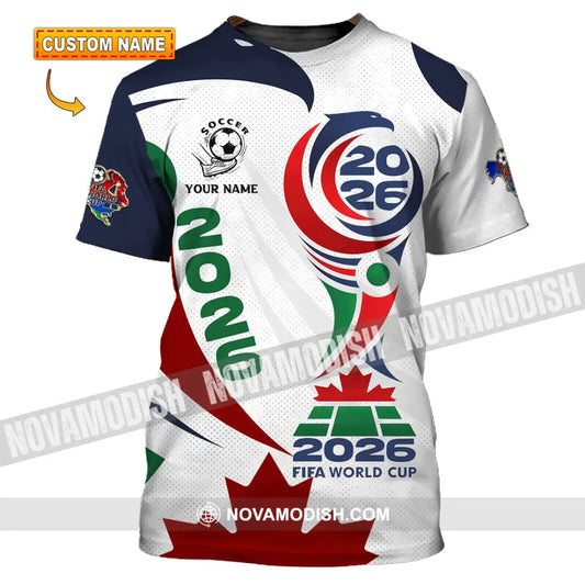 Unisex Shirt - Custom World Cup 2026 3D Shirt T-shirt