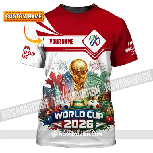 Unisex Shirt - Custom World Cup 2026 3D Shirt T-shirt