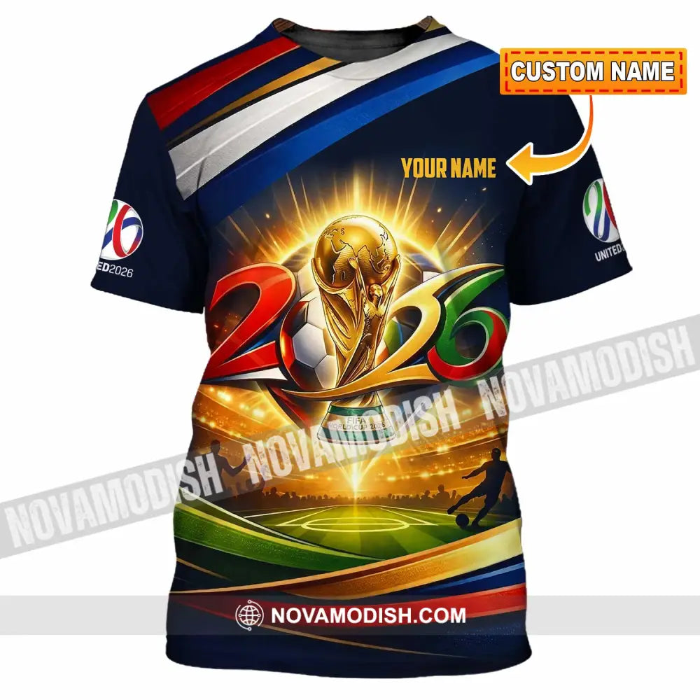 Unisex Shirt - Custom World Cup 2026 3D Shirt - T-shirt