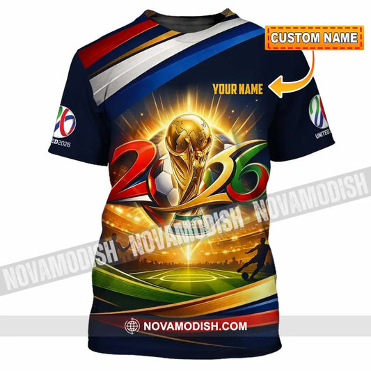 Unisex Shirt - Custom World Cup 2026 3D Shirt - T-shirt