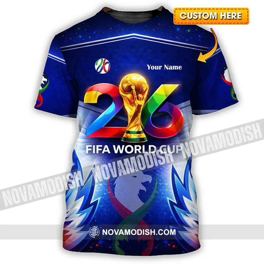 Unisex Shirt - Custom World Cup 2026 3D Shirt T-shirt