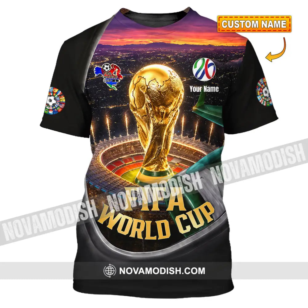 Unisex Shirt - Custom World Cup 2026 3D Shirt - T-shirt