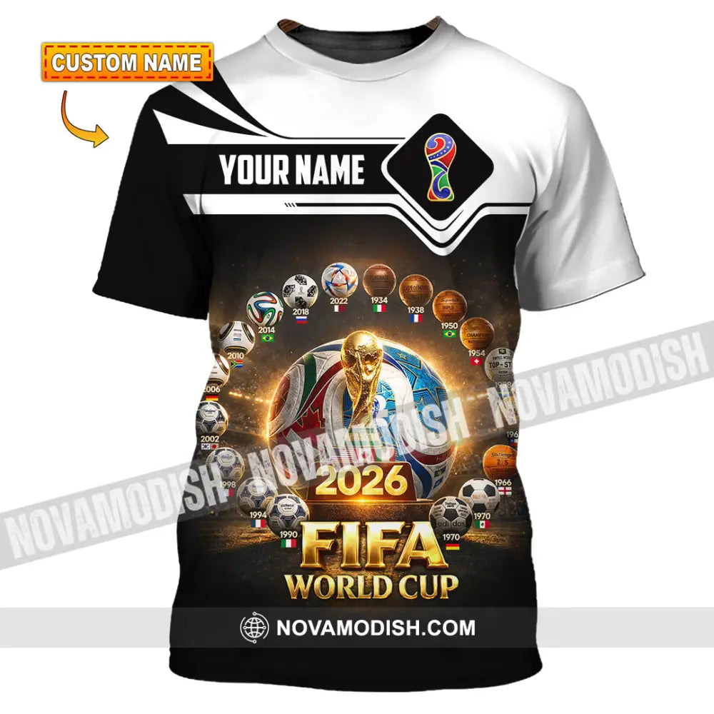 Unisex Shirt - Custom World Cup 2026 3D Shirt - T-shirt