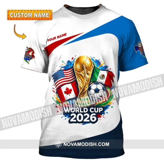 Unisex Shirt - Custom World Cup 2026 3D Shirt - T-shirt
