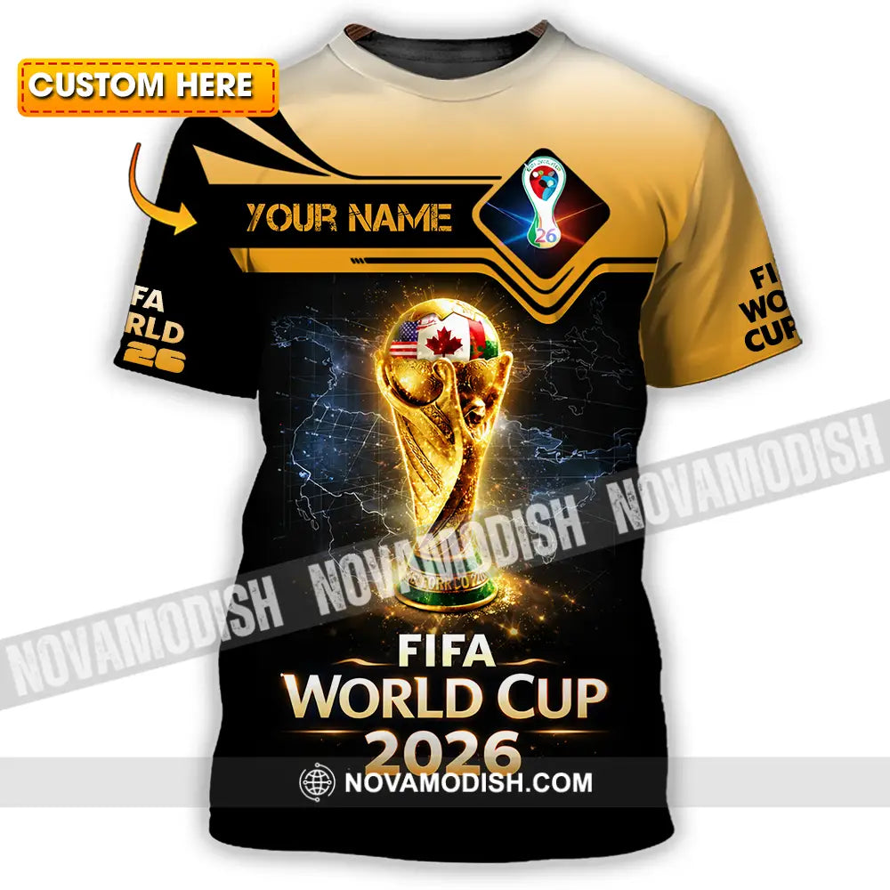 Unisex Shirt - Custom World Cup 2026 3D Shirt - T-shirt