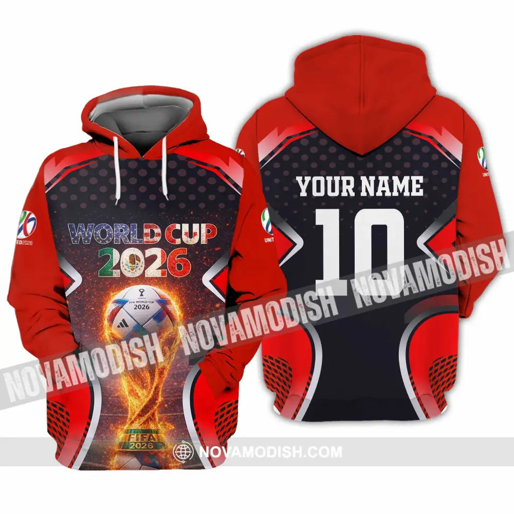 Unisex Shirt - Custom World Cup 2026 3D Shirt - T-shirt