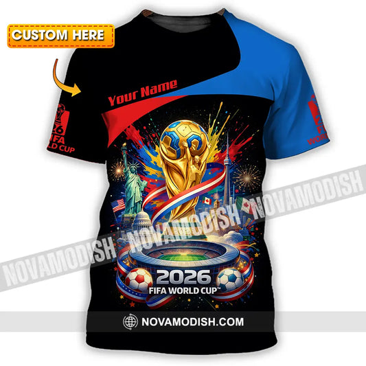 Unisex Shirt - Custom World Cup 2026 3D Shirt - T-shirt