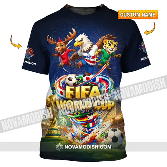 Unisex Shirt - Custom World Cup 2026 3D Shirt T-shirt