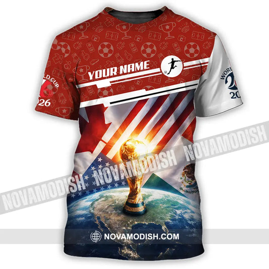 Unisex Shirt - Custom World Cup 2026 3D Shirt T-Shirt / S T-shirt