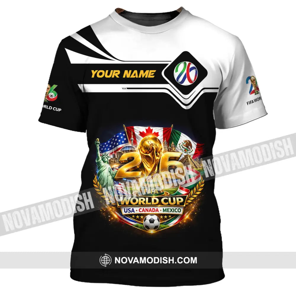 Unisex Shirt - Custom World Cup 2026 3D Shirt - T-Shirt / S - T-shirt
