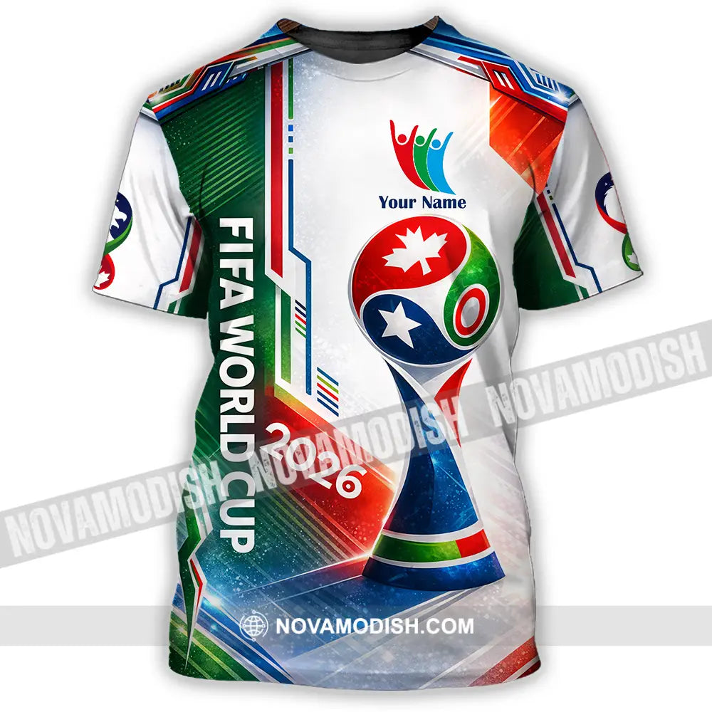 Unisex Shirt - Custom World Cup 2026 3D Shirt T-Shirt / S T-shirt
