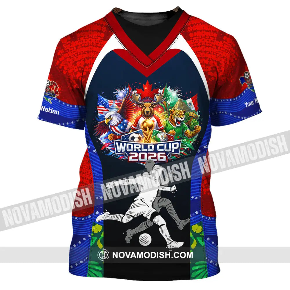 Unisex Shirt - Custom World Cup 2026 3D Shirt - T-Shirt / S - T-shirt
