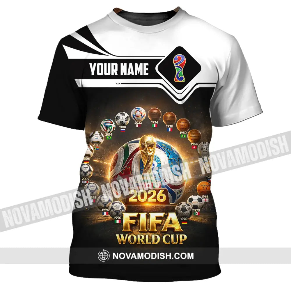 Unisex Shirt - Custom World Cup 2026 3D Shirt - T-Shirt / S - T-shirt