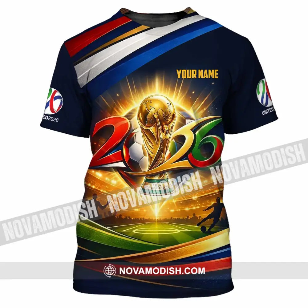 Unisex Shirt - Custom World Cup 2026 3D Shirt - T-Shirt / S - T-shirt