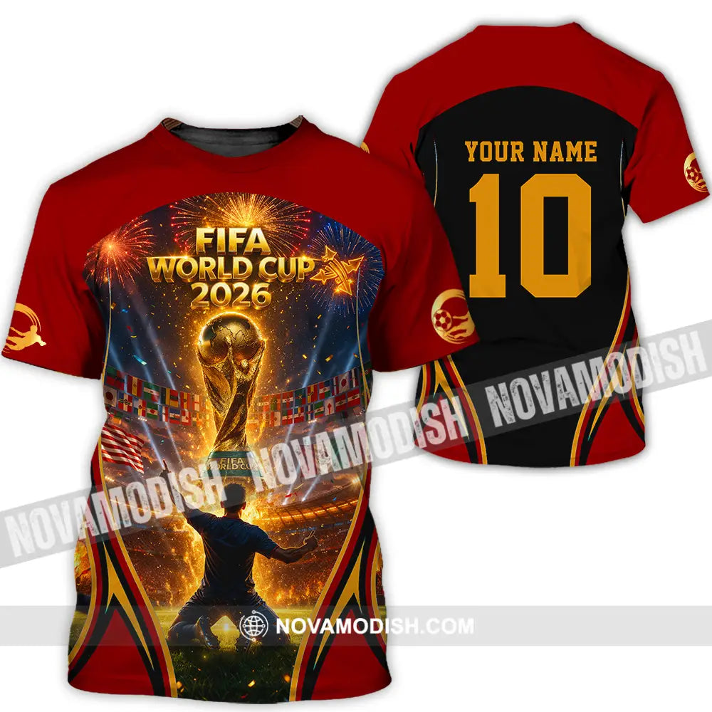 Unisex Shirt - Custom World Cup 2026 3D Shirt T-Shirt / S T-shirt