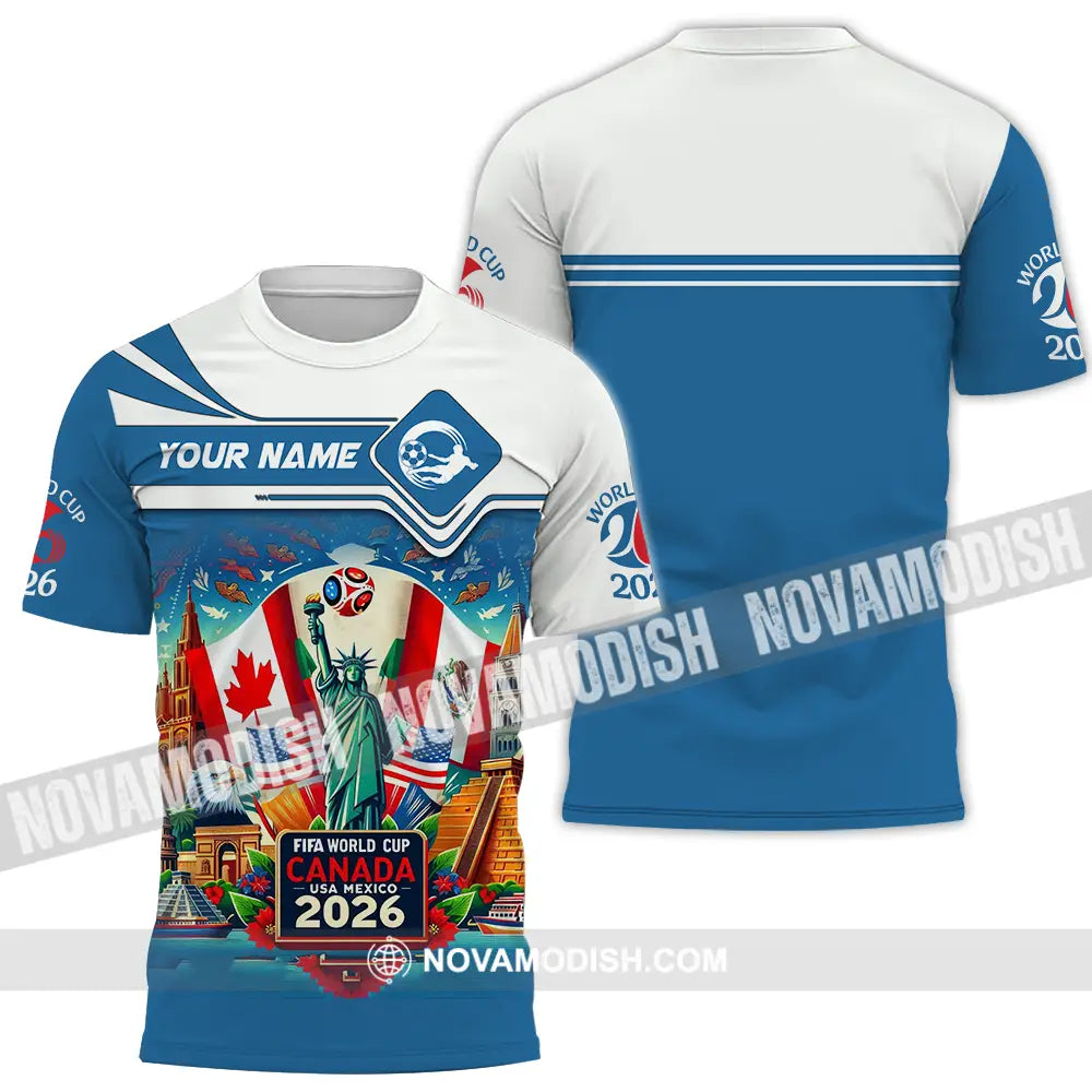 Unisex Shirt - Custom World Cup 2026 3D Shirt T-Shirt / S T-shirt