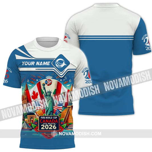 Unisex Shirt - Custom World Cup 2026 3D Shirt T-Shirt / S T-shirt