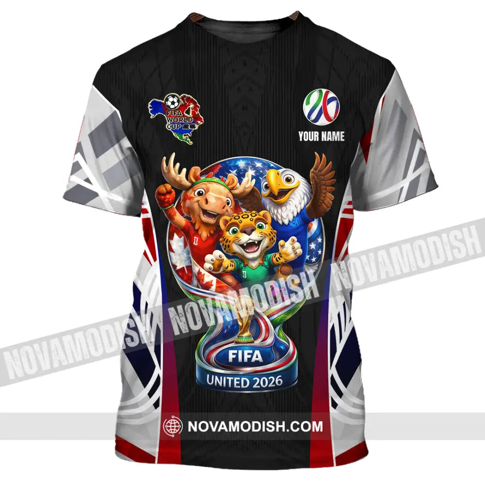 Unisex Shirt - Custom World Cup 2026 3D Shirt T-Shirt / S T-shirt