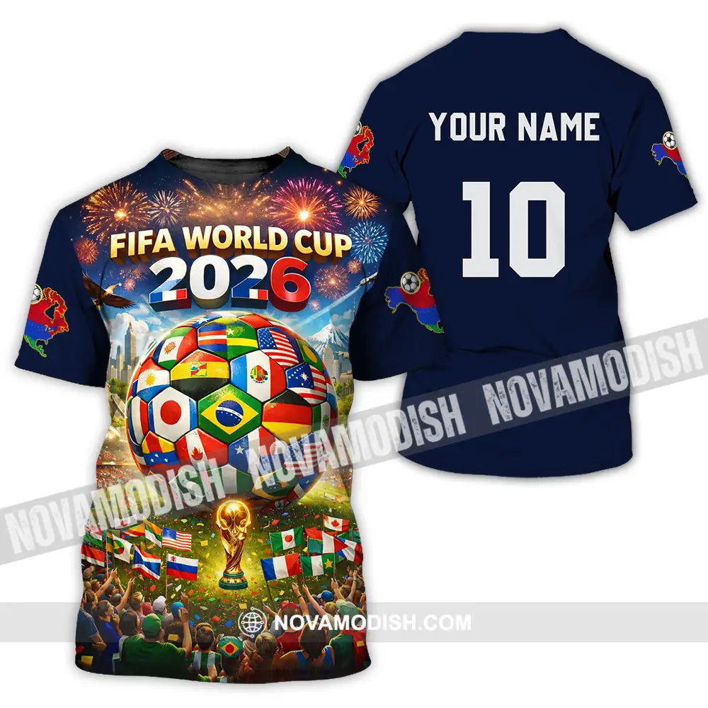 Unisex Shirt - Custom World Cup 2026 3D Shirt T-Shirt / S T-shirt