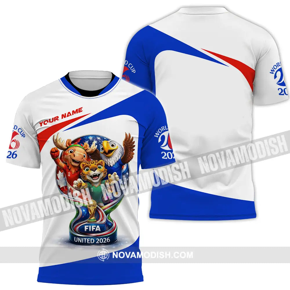 Unisex Shirt - Custom World Cup 2026 3D Shirt T-Shirt / S T-shirt