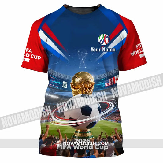 Unisex Shirt - Custom World Cup 2026 3D Shirt T-Shirt / S T-shirt