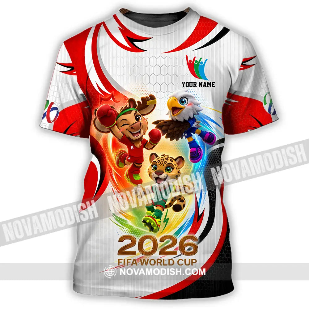 Unisex Shirt - Custom World Cup 2026 3D Shirt T-Shirt / S T-shirt