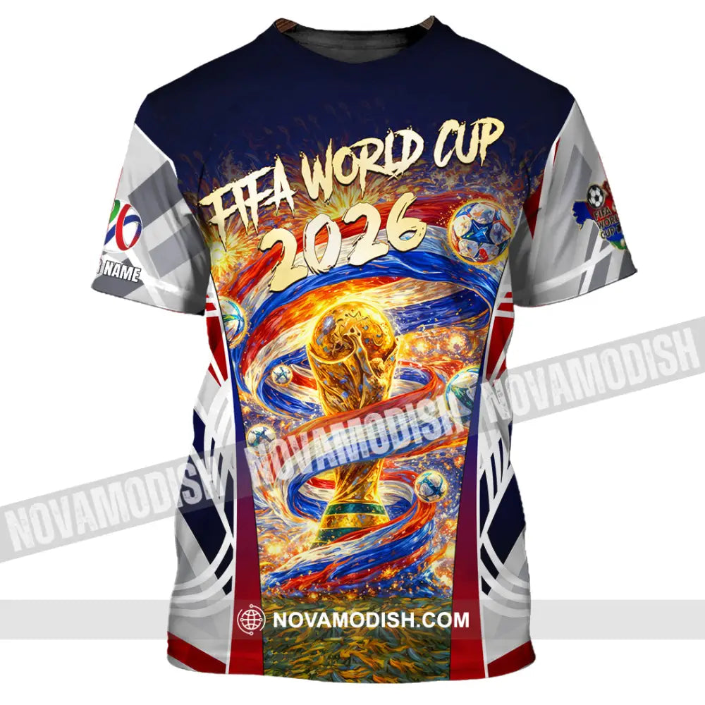 Unisex Shirt - Custom World Cup 2026 3D Shirt T-Shirt / S T-shirt